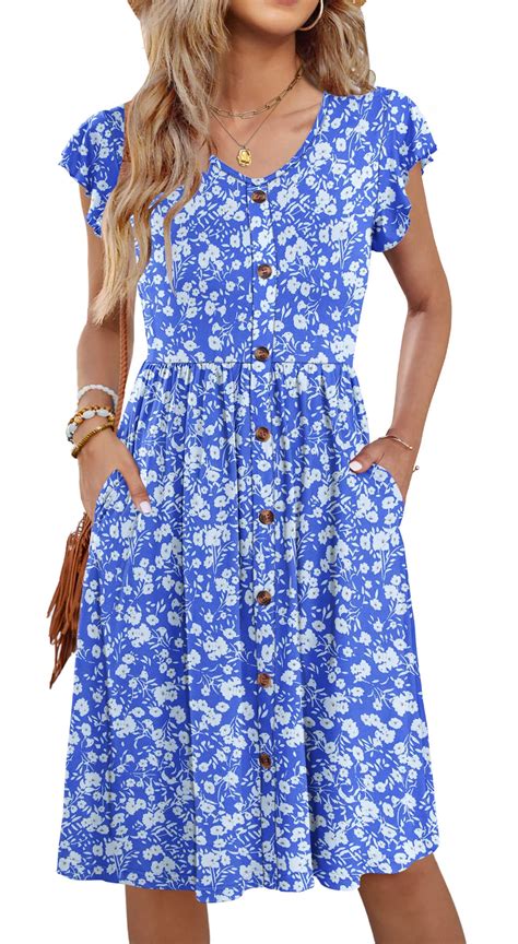 Floral Dresses With Pockets