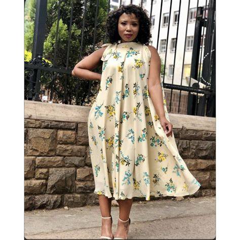 Floral Dresses Yellow Sub