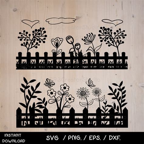 Download Floral Garden Svg Files
