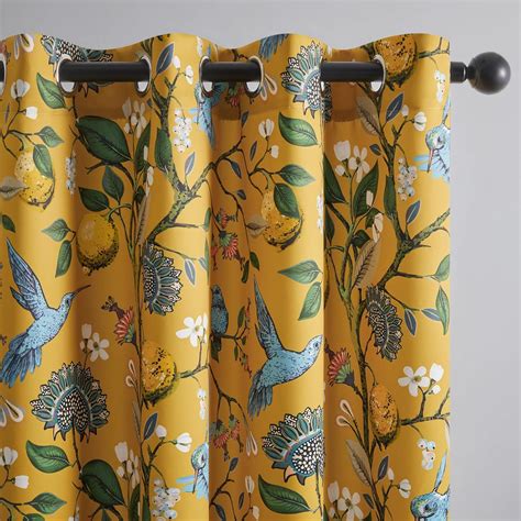 Floral Patterned Curtains