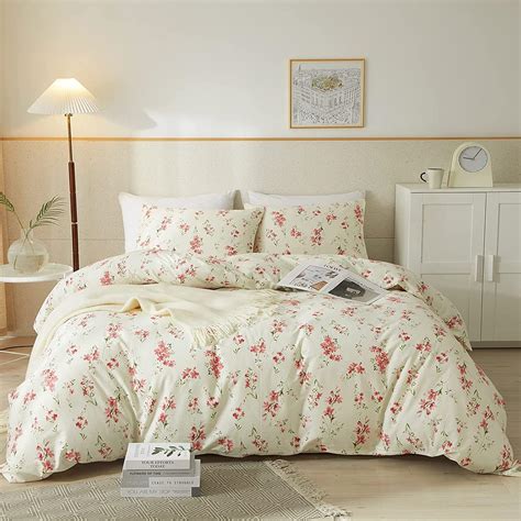 Floral Patterned Duvet Cover