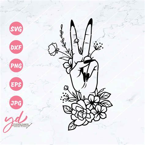 75+ Floral Peace Sign SVG, Floral Peace Sign SVG Cut File By Creative Fabrica Crafts. Peace Sign SVG. Floral Peace Symbol SVG File For Cut. By SVGpouch