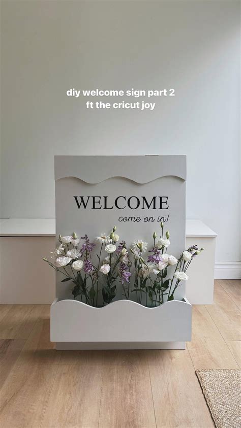 Download Floral Wedding Sign For Cricut