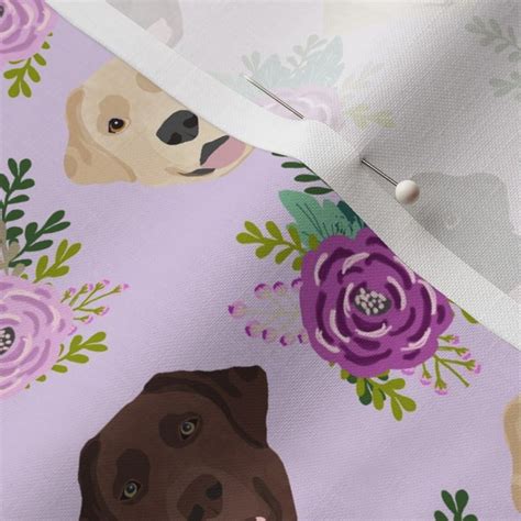 Floral pattern dog