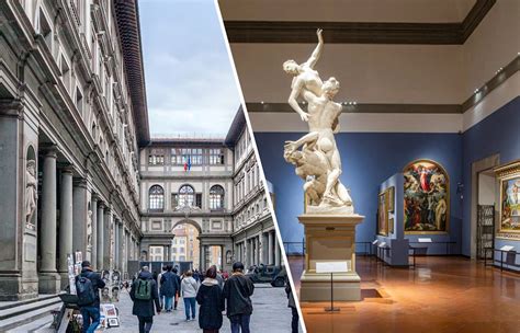 A small group admiring Michelangelo's David in Florence