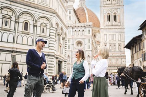 A local guide showcasing a hidden courtyard in Florence