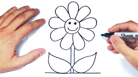 Flores Faciles Y Bonitas Colorear Dibujos de Flores Bonitas - Rincon Dibujos | Páginas para colorear  de flores, Dibujos de flores, Siluetas flores