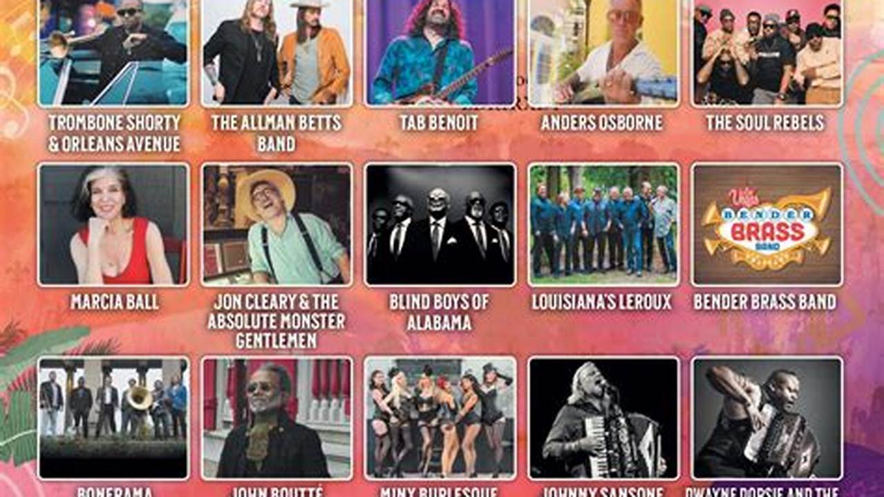 Florida Concert Calendar