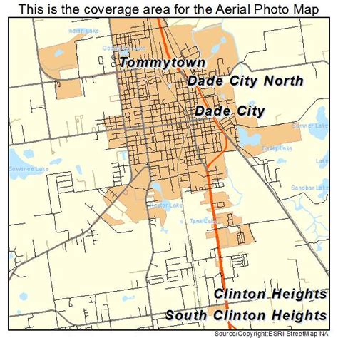 Florida Map Dade City