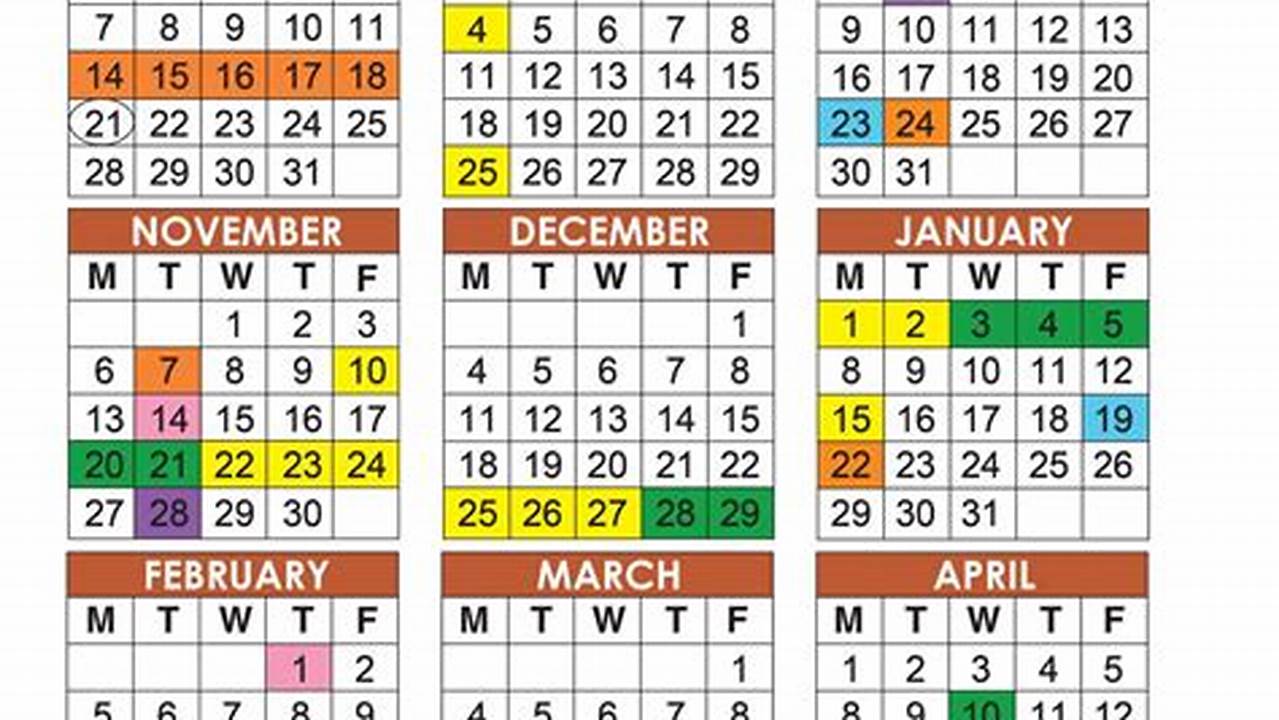 Florida Tech Spring Calendar