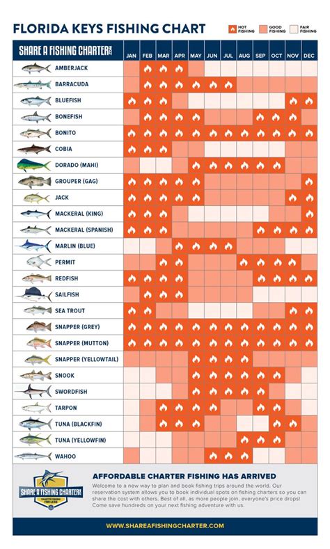 Florida Keys Fishing Calendar