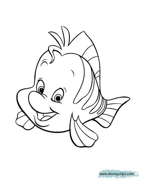 Flounder Coloring Pages
