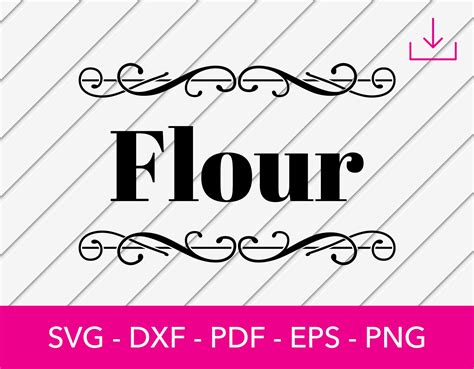 Unlock Your Baking Potential with Flour SVG – A Must-Have for Every Creative Baker!