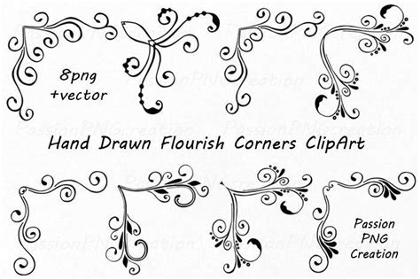 Download Flourish Swirls Commercial Use