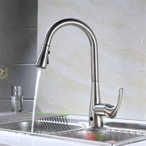 Flow Motion Sensor Kitchen Faucet