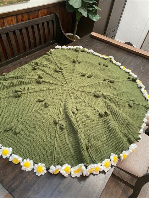 Flower Blanket Crochet