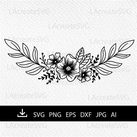 Unleash Your Creativity with Stunning Flower Border SVG Designs!