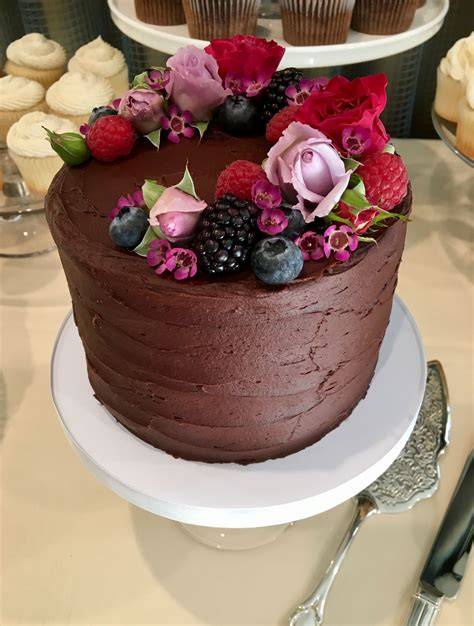 Flower Cake Chocolate Trends