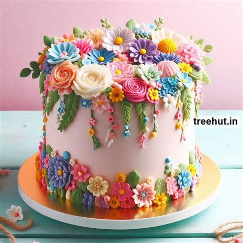 Flower Cake Design Planning Table