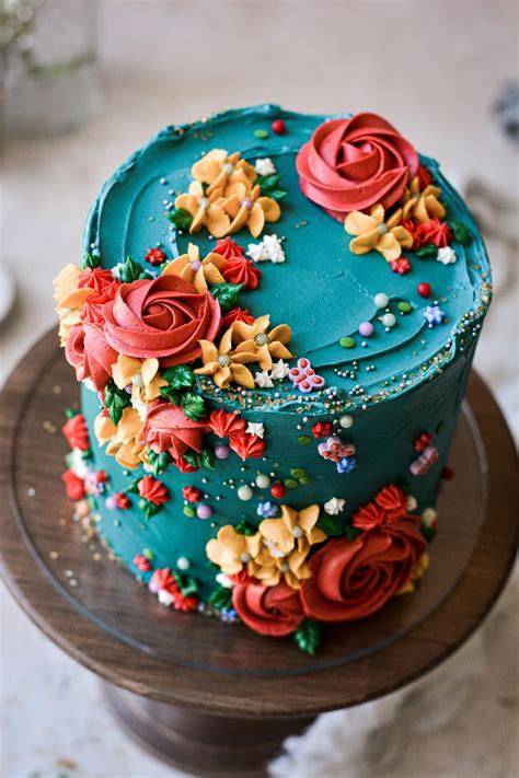 Flower Cake Designs