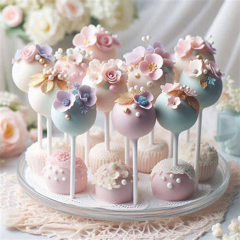Flower Cake Pop Decorating Ideas