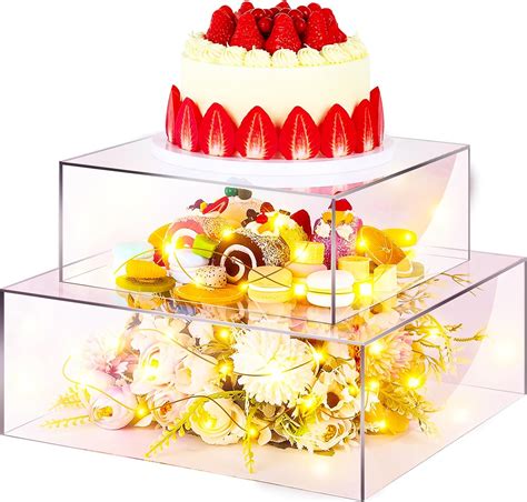 Flower Cake Presentation and Storage