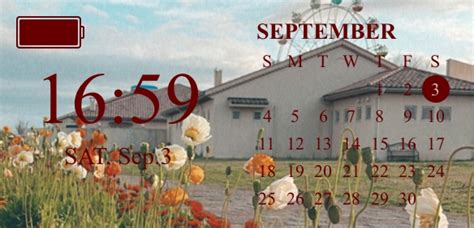 Flower Calendar Widget Free For Android
