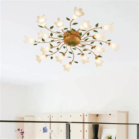 Flower Ceiling Light Fixture