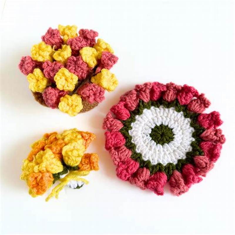 Flower Coaster Pattern