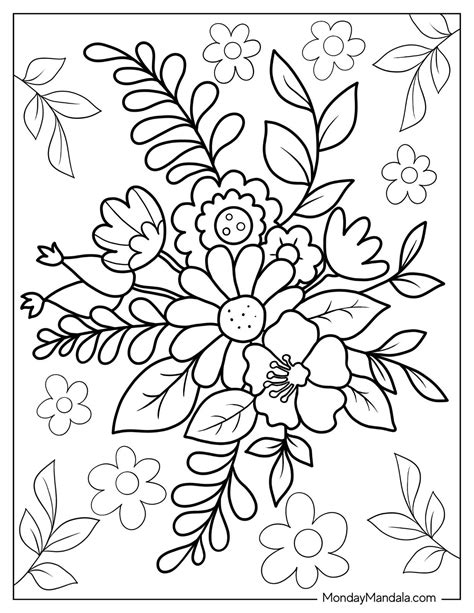 Flower Color Pages