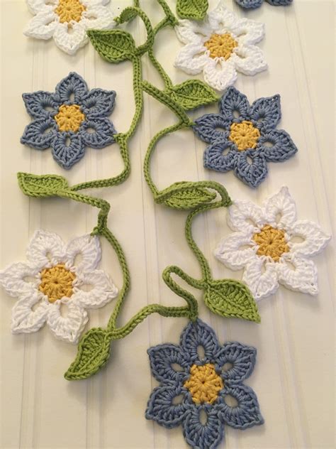 Flower Crochet Garland