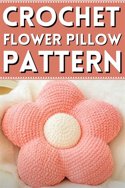 Flower Crochet Pillow