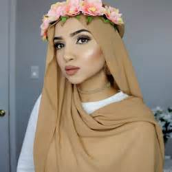 Flower Crown Hijab Tutorial YouTube