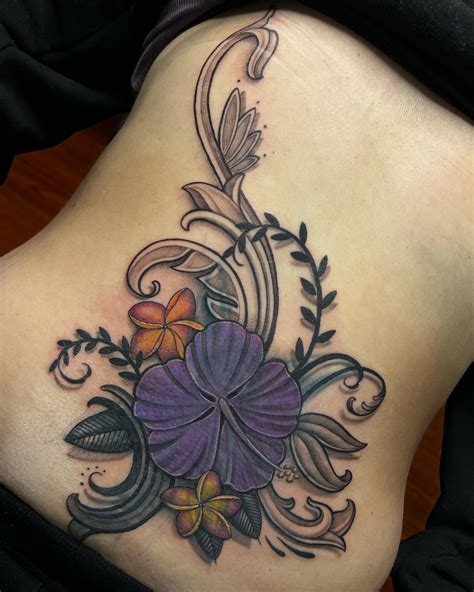 Flower Hawaii Tattoo