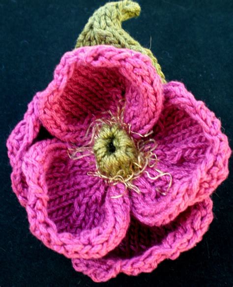 Flower Knit Pattern