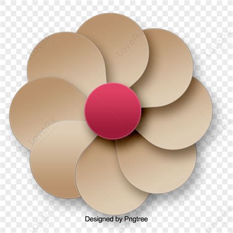 Download Flower Paper Cut out Commercial Use Free PSD Mockups