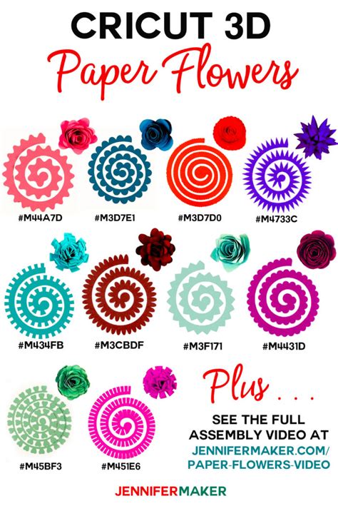 Download Flower Paper Cut out for Cricut Machine