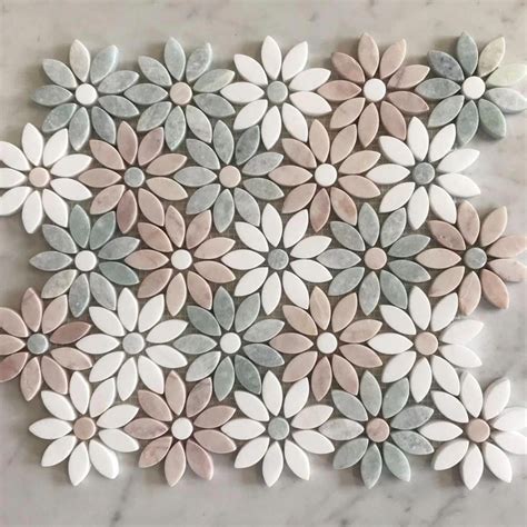 Flower Pattern Tile