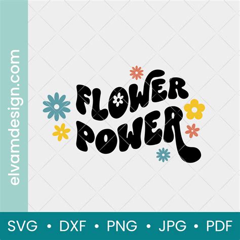 Download Flower Power SVG File - SVG Design Files
