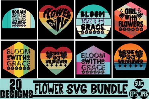Download Flower Quotes Bundle Creativefabrica DXF Files