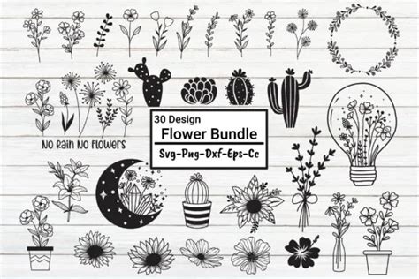 Download Flower Quotes Bundle Files for Cricut