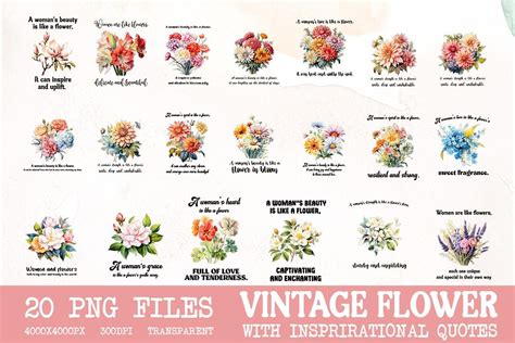 Download Flower Quotes Bundle Images