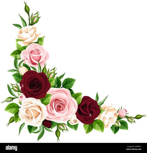 Download Flower Rose Border Cut Images