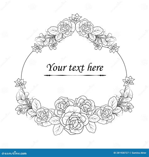 Download Flower Rose Border Easy Edite