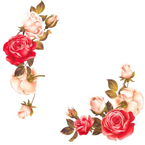Download Flower Rose Border Files
