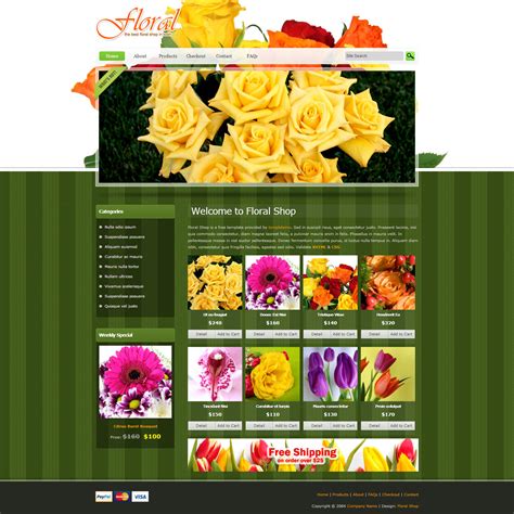 13 Most Beautiful Flower Website Templates (in 2022) Colorlib