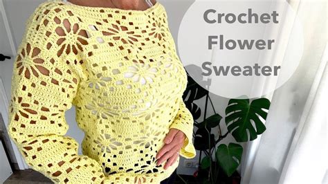 Flower Sweater Crochet