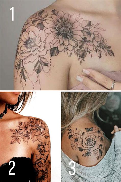 Flower Tattoo Ideas For Shoulder