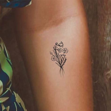 Flower Tattoo Temporary