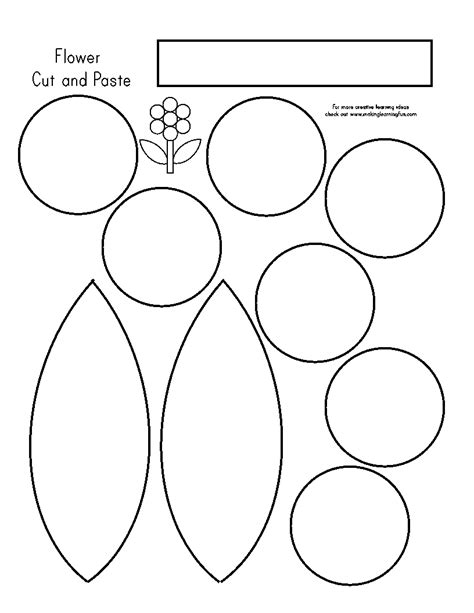Flower Template Craft